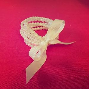 Faux Pearl Bracelet